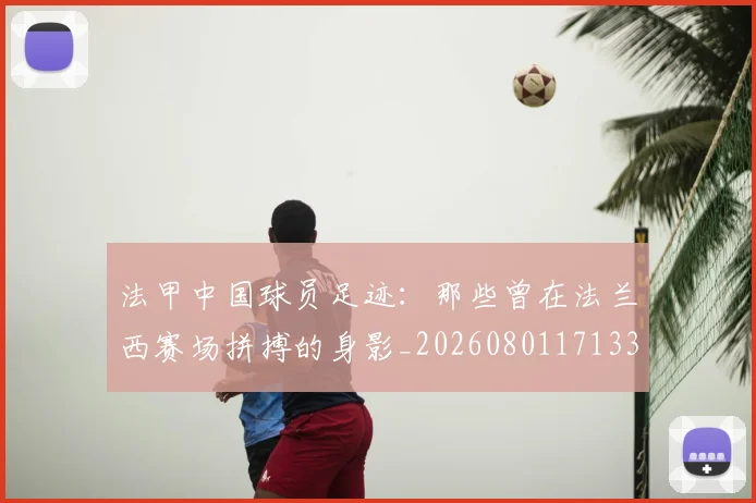 法甲中国球员足迹:那些曾在法兰西赛场拼搏的身影_20260801171331