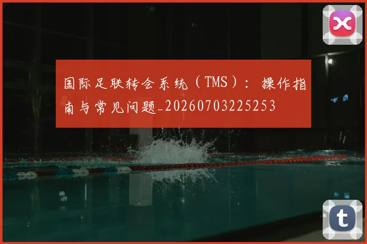 国际足联转会系统（TMS）：操作指南与常见问题_20260703225253